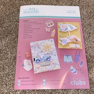 Spellbinders Card of the Month Kit: Sweet & Cool July 2023